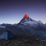 Interesting Photo of the Day: Matterhorn Alpenglow in the Swiss Alps