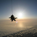 Interesting Photo of the Day: Skydivers Score Stunning View of Rocket Launch