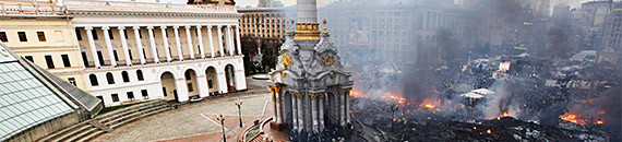 Interesting Photo of the Day: Before & After of Kiev’s Independence Square