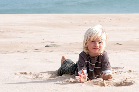 beach portrait