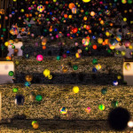 Interesting Photo of the Day: 4,000 Bouncy Balls Dropped Down Stairs