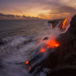 Interesting Photo of the Day: Where Lava Meets the Ocean