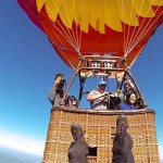 Interesting Photo of the Day: Falling Out of a Hot Air Balloon