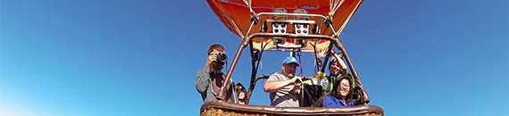 Interesting Photo of the Day: Falling Out of a Hot Air Balloon