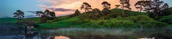 Interesting Photo of the Day: Hobbiton in the Morning