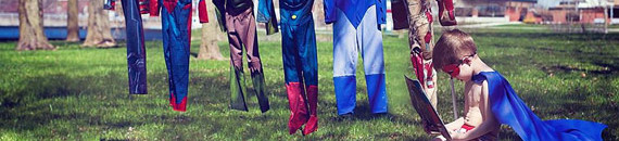 Interesting Photo of the Day: Laundry Day for Superboy