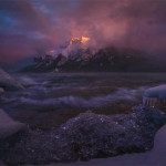 Interesting Photo of the Day: Stormy Day Sunset in the Canadian Rockies