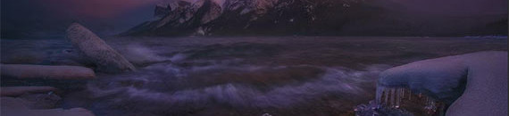 Interesting Photo of the Day: Stormy Day Sunset in the Canadian Rockies