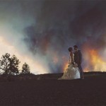 Interesting Photo of the Day: Oregon Couple Doesn’t Let a Wildfire Ruin Their Wedding