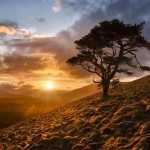 Interesting Photo of the Day: Sunset at Great Mell Fell