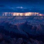 Interesting Photo of the  Day: Lightning Storm Over the Grand Canyon