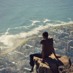 Interesting Photo of the Day: Looking Down at Cape Town