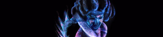 Behind the Scenes of a Magical Ultraviolet Bodypaint Photoshoot