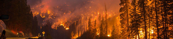 Interesting Photo of the Day: Battling Wildfires in Washington