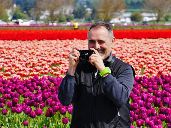 happy photographer