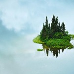 Interesting Photo of the Day: Tiny Island in the Sky