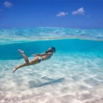 Interesting Photo of the Day: Crystal Clear Swimming