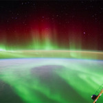 Interesting Photo of the Day: International Space Station Over Polar Aurora