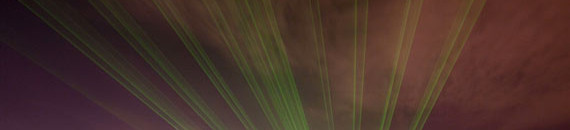 Interesting Photo of the Day: Laser Beam Menorah