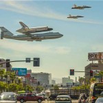 Interesting Photo of the Day: Space Shuttle Transport Over LA