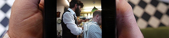 Barbershops: Through the Viewfinder of a Hasselblad