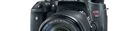 Canon EOS Rebel T6s and T6i DSLR Cameras