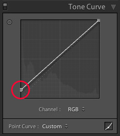 adobe lightroom tone curve tool