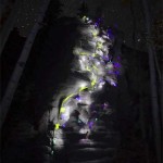 Interesting Photo of the Day: Long Exposure of a Glowing Rock Climber