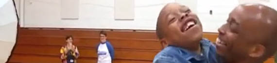 Military Dad Surprises Son During School Picture Day