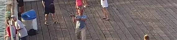 A Fisherman Catches…a Drone?
