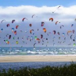 Interesting Photo of the Day: Kiteboarding Bonanza