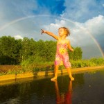 Interesting Photo of the Day: Under the Rainbow