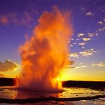 Interesting Photo of the Day: Golden Hour Geyser