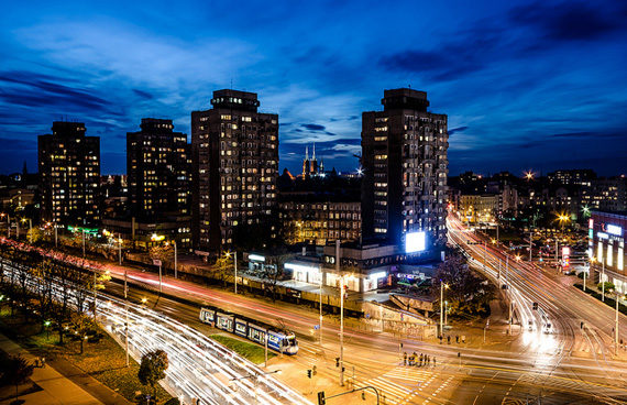 night cityscape