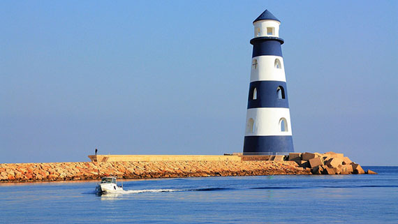 majestic lighthouse photo