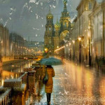 Interesting Photo of the Day: A Rainy Day in Russia