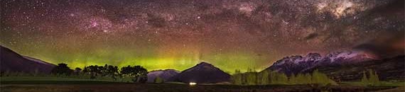 Interesting Photo of the Day: Panorama of the Southern Lights