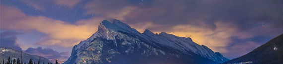 Interesting Photo of the Day: Sunset Over Banff