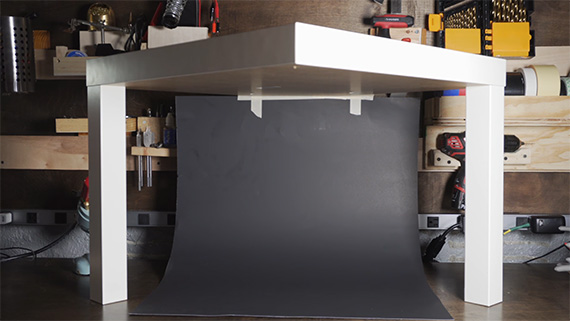 How to Make a Cheap DIY Product Photography Booth