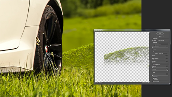 Photoshop Timelapse: Car Photography Manipulation