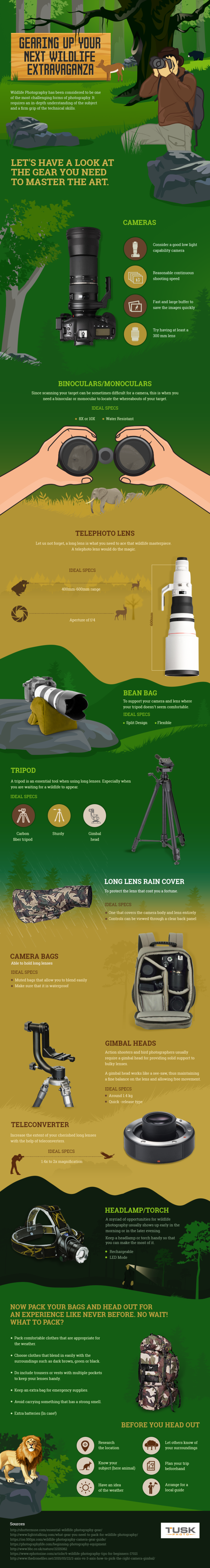 Wildlife Photography Gear