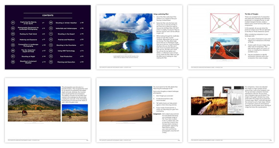 landscape guide pages