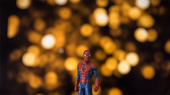 fake bokeh effect photo