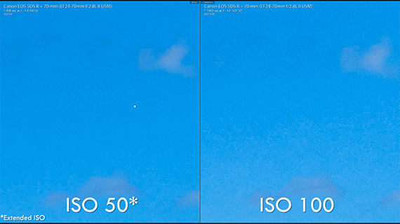 why to shoot at extended ISO