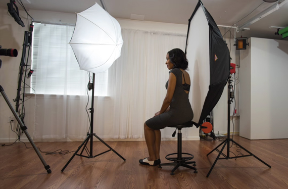 How to set up the lighting