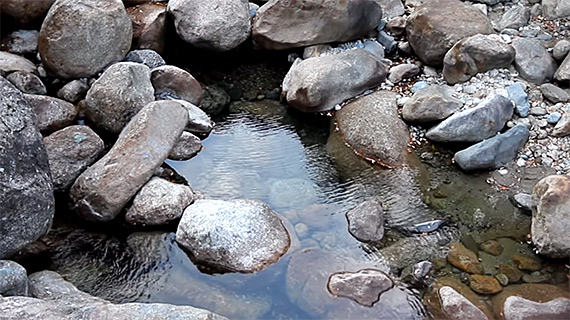 shiny water surface photo