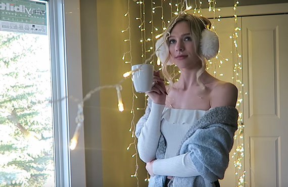 væg Uddrag korroderer How to Take Dreamy Portraits with Christmas Lights