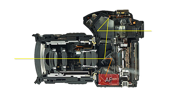 dslr auto focus system