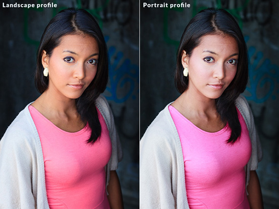 profile settings lightroom