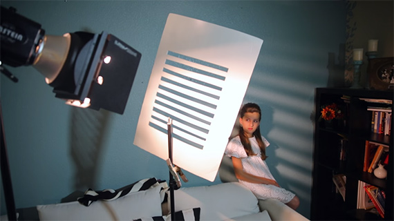 diy foam core light modifier